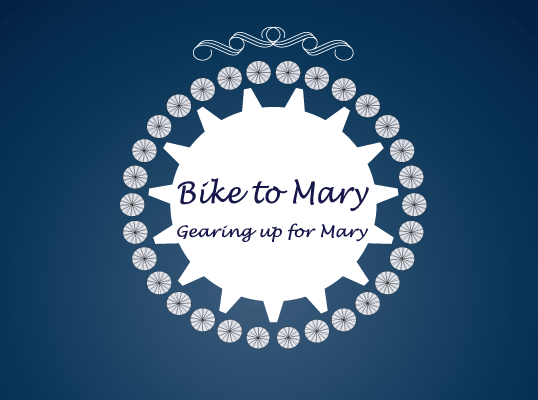 Bike to Mary Logo